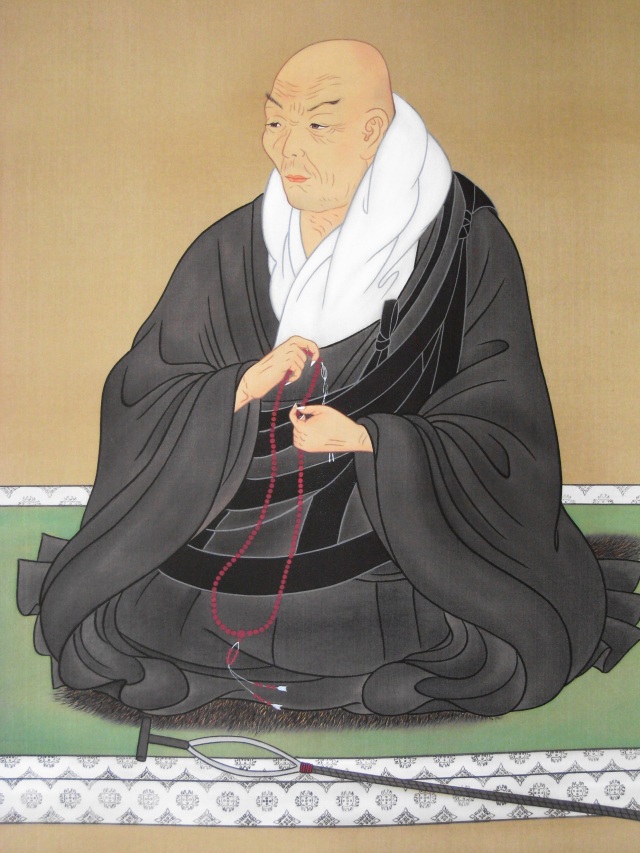 掛け軸 回向文・親鸞聖人御影◇林 翠光（特殊工芸作品・新品）