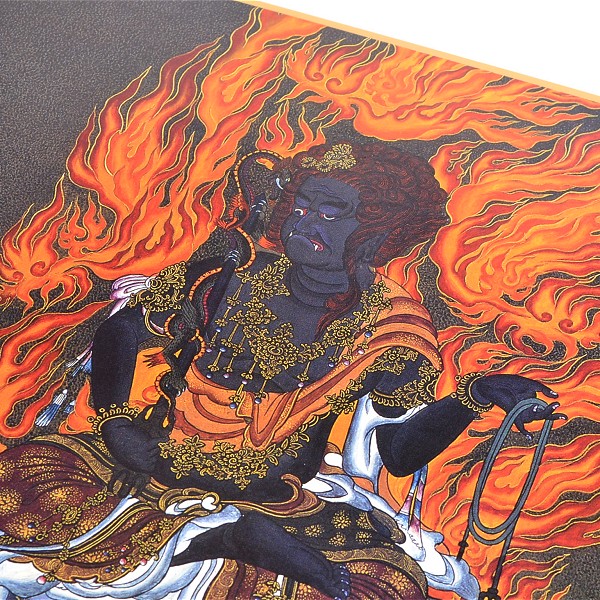 仏画色紙 不動明王 - 香老舗 高野山大師堂
