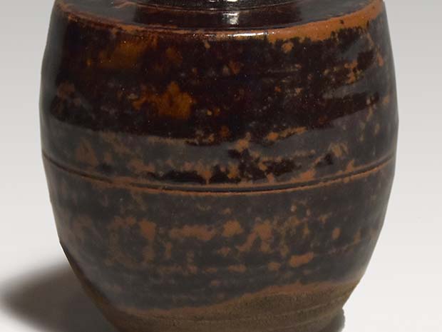 瀬戸茶入 銘「冨貴長命」 立花大亀在判箱書 | 古美術ささき