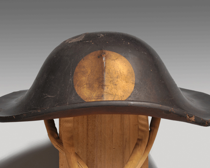 端反陣笠 日の丸紋 江戸時代 高級武士用 | 古美術ささき