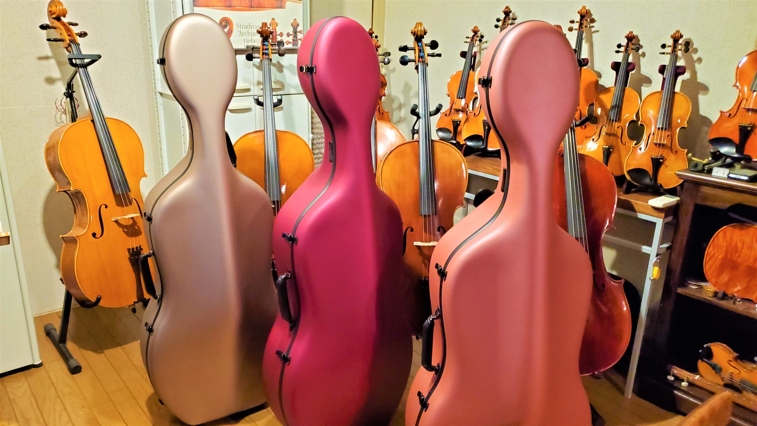 チェロケース：カーボンマック徹底分析：CFC-2S CFC-3 CFC-L – 古賀弦楽器