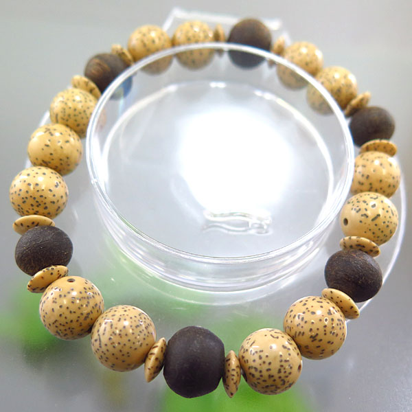 星月菩提樹 10mm玉 ブレスレット 沈香仕立て 限定品 腕輪の通販 - お香