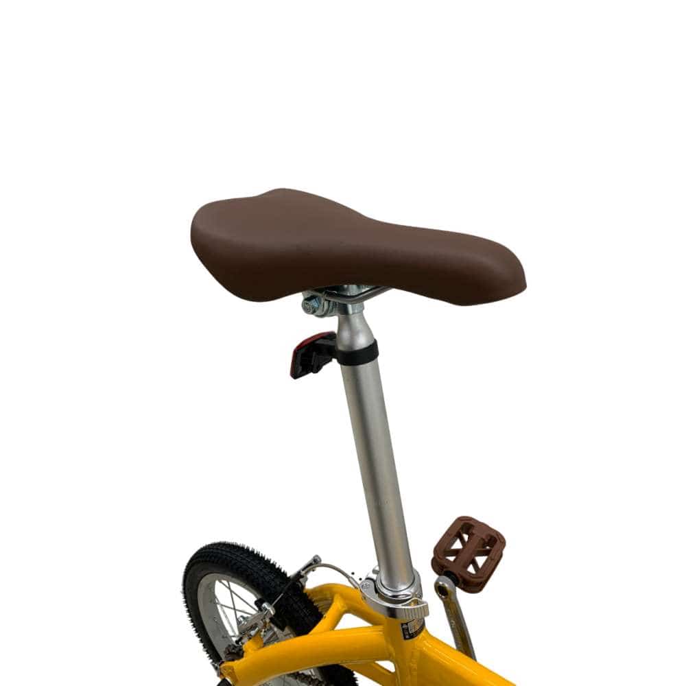 SOUTHERNPORT 14型アルミ折りたたみ自転車 イエロー(イエロー): カー