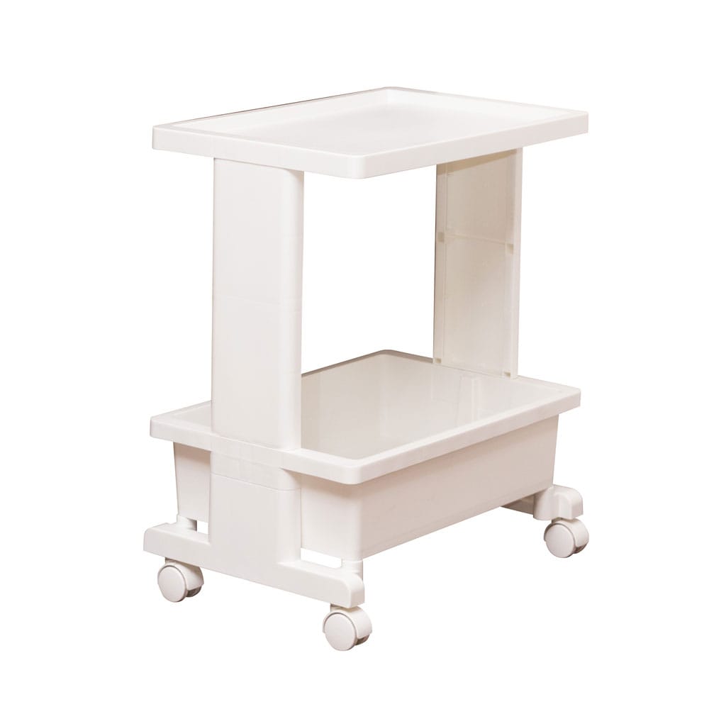 LIFELEX バスケットワゴン2段 セラルW(2段): 家具・インテリア