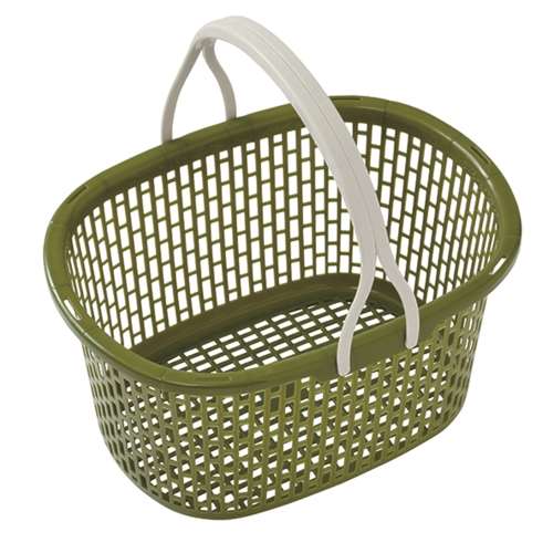 収穫バスケット オリーブ 15L(オリーブ): ガーデニング・農業資材