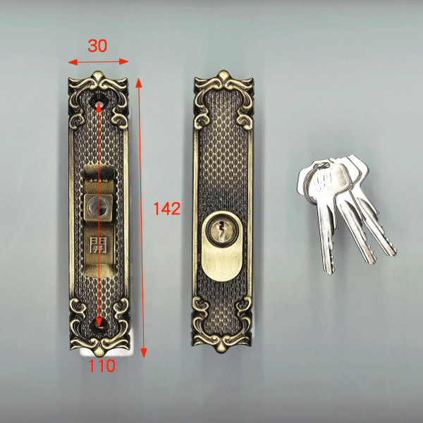 小池ガラス店 / 内外締り錠 C8NDL59 旧宝樹用 WEST製