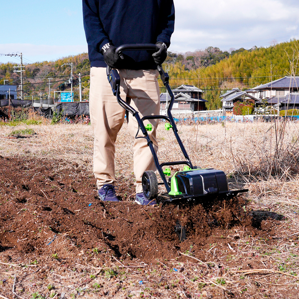 国華園オンラインショップ / 耕運機 耕うん機 家庭用 充電式 36V ハイ