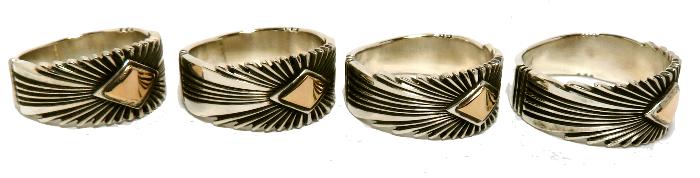 インディアンジュエリー Pat Bedonie（パット・ベドニー）のリング