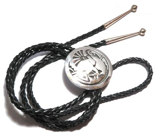 インディアンジュエリー ホピ族製作のボロタイ・ループタイ