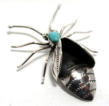 インディアンジュエリーのブローチ・ピン