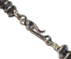 シルバー・ビーズネックレス シルバー・ビーズチェーン