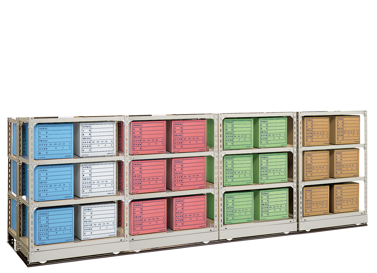 文書保存箱フォルダーB4・A4用（カラー）｜文具｜コクヨ