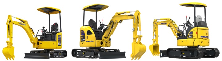 ミニショベル「PC18MR-5,PC20MR-5,PC25MR-5」を新発売｜ニュースルーム