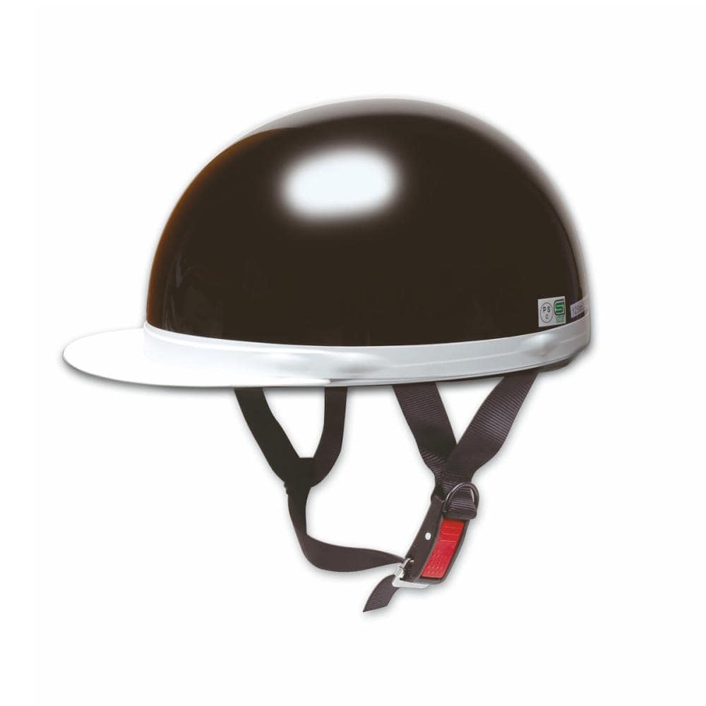 白ツバ半キャップ PS－HC001 C＆RED キャンディーレッド の