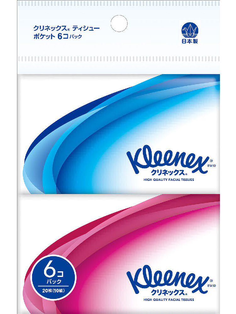 クリネックス ポケットティッシュ 6個パック の通販 | ホームセンター