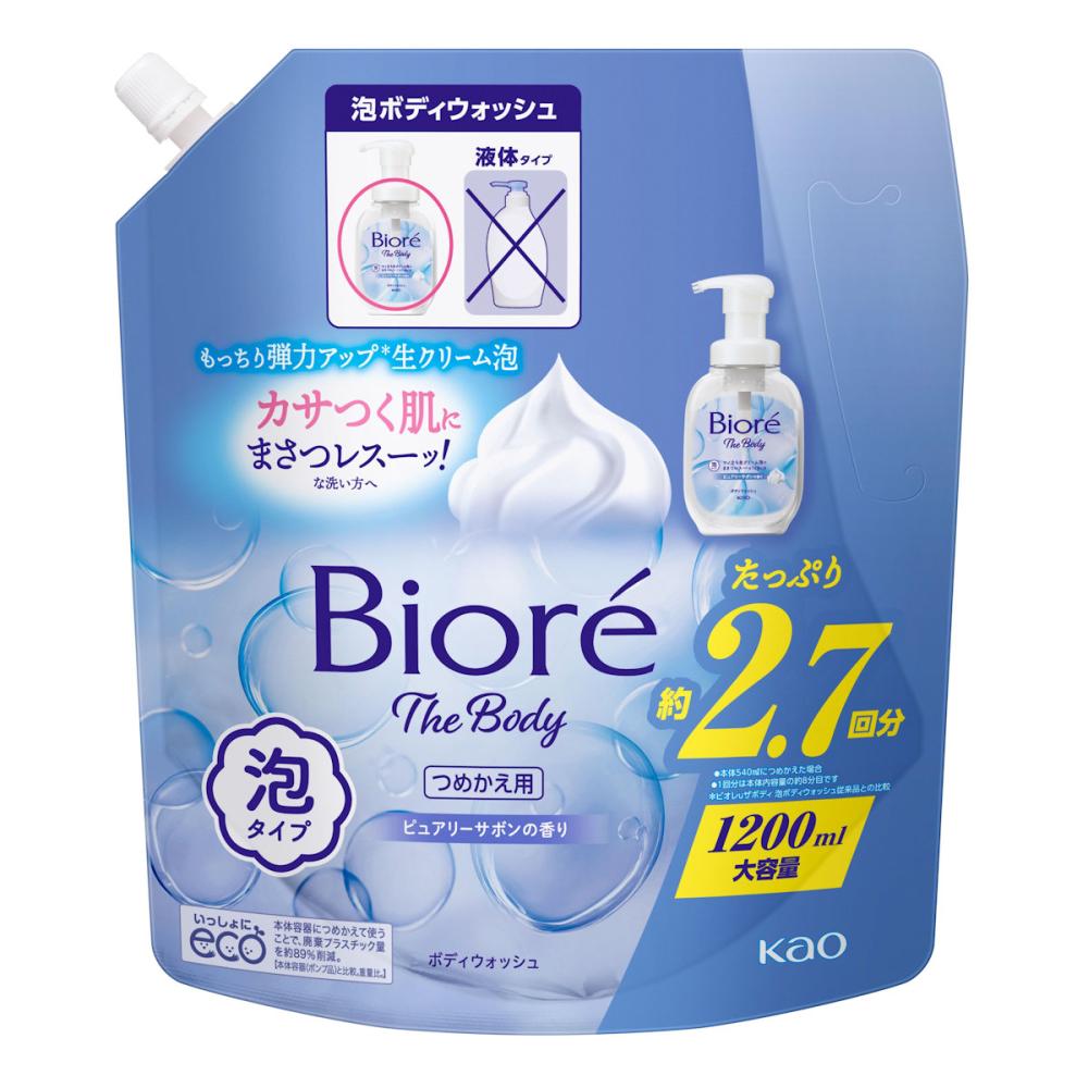 花王 ビオレ ザ ボディ 泡タイプ ピュアリーサボン 詰め替え用