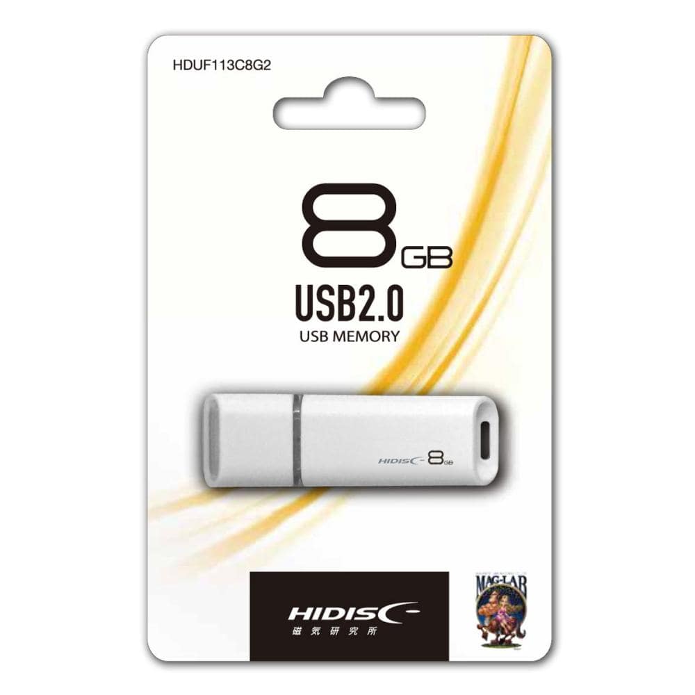 HIDISC キャップ式USBメモリ 16GB USB2．0 の通販