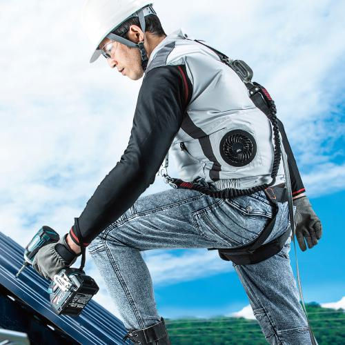 マキタ ハーネス対応充電式ファンベスト L FV411DZL の通販