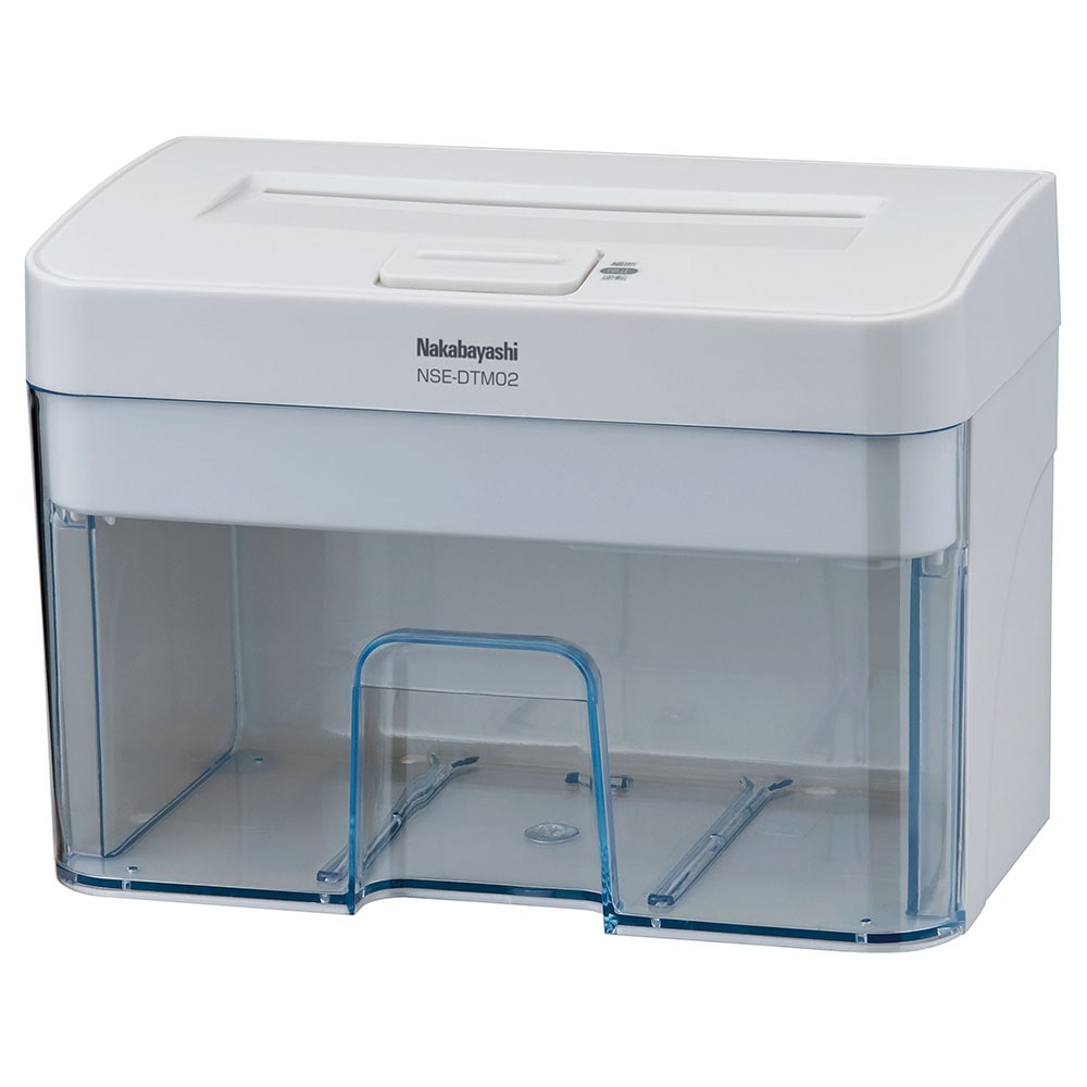 ナカバヤシ 静音シュレッダー マイクロカット グレー NSE