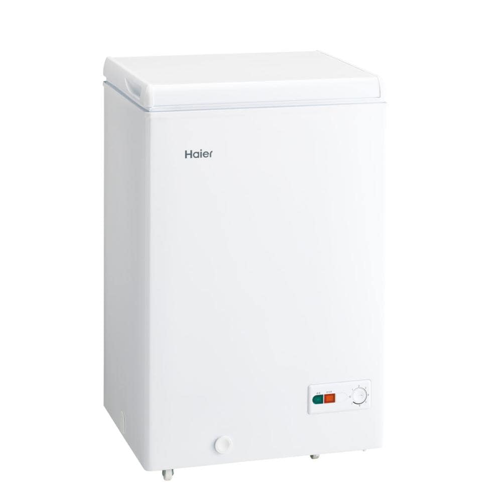 ハイアール フリーザー 上開き冷凍庫 100L ホワイト JF