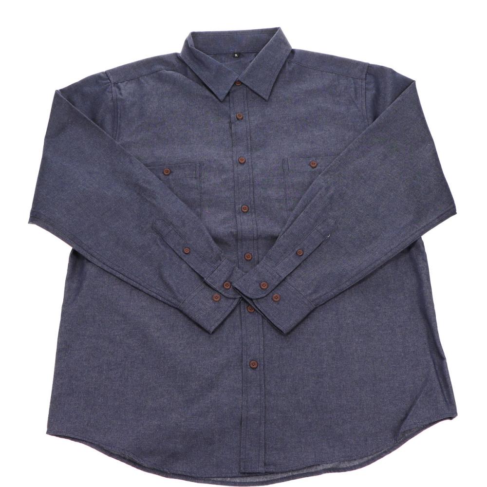 コメリ デニムシャツ インディゴブルー M の通販 | ホームセンター
