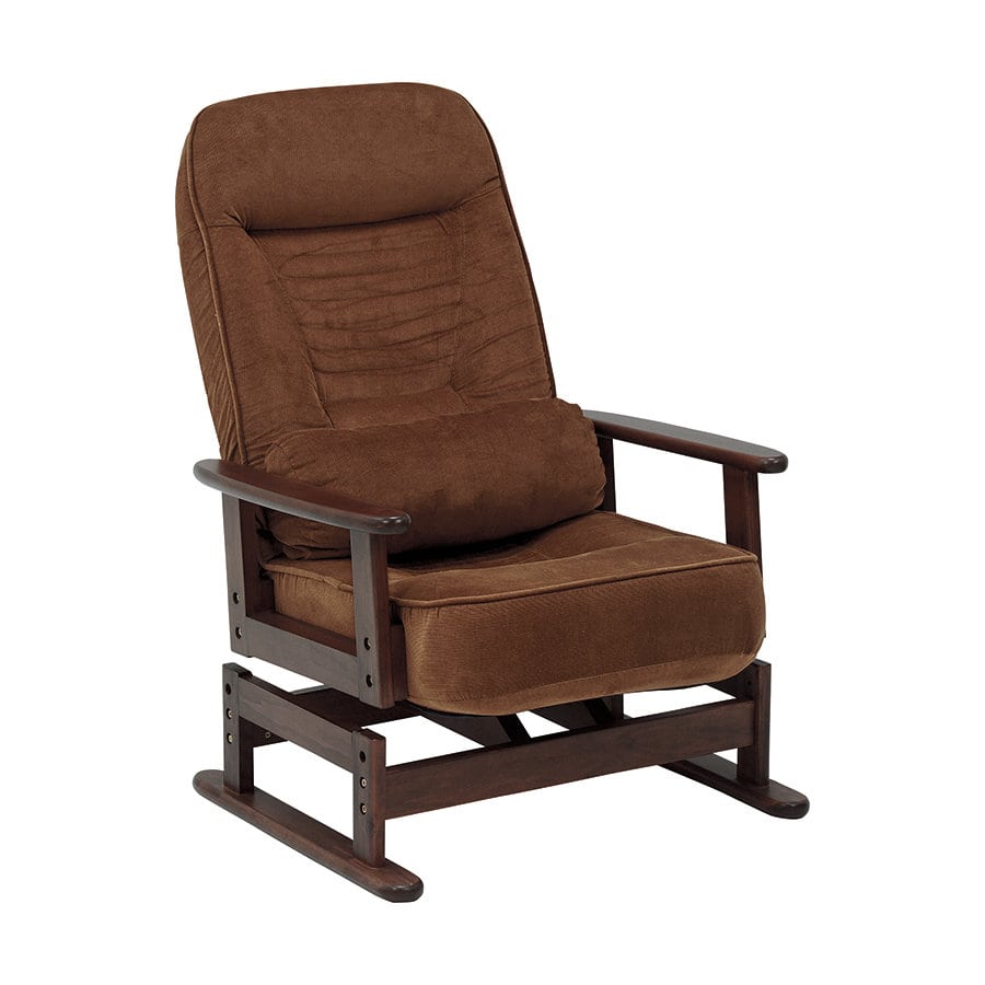 萩原 回転高座椅子 ブラウン LZ－4742 の通販 | ホームセンター