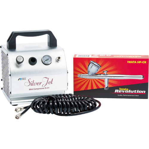 エアブラシ・コンプレッサセットCHMX6011ー1 の通販