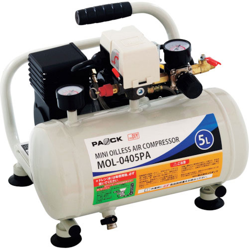 パオック ミニオイルレスエアコンプレッサ＿ の通販 | ホームセンター