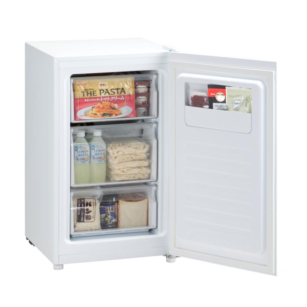 コメリオリジナル ハイアール 82L前開き冷凍庫 JF－KMU8A