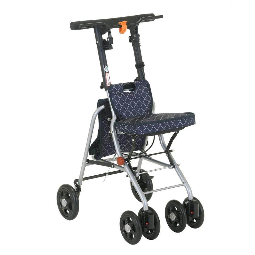 L'CREST（ルクレスト） シルバーカー コンパクト ネイビー の