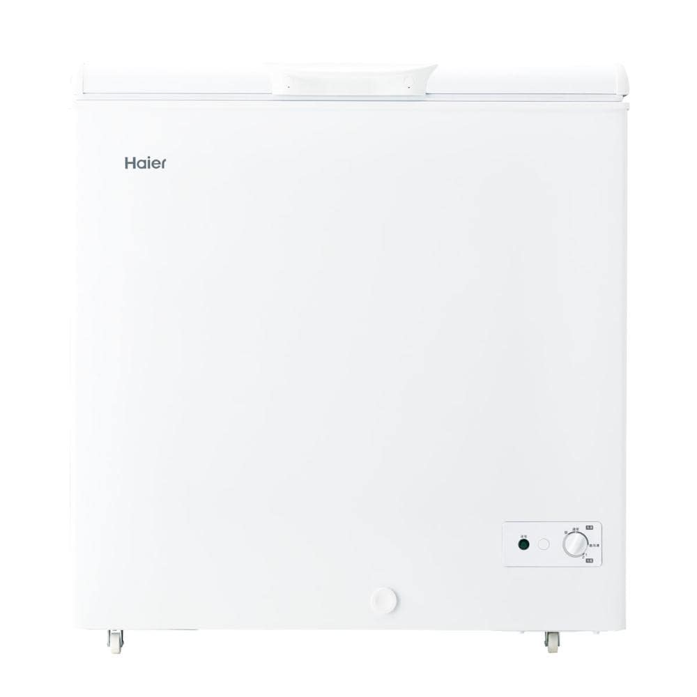 ハイアール フリーザー 上開き冷凍庫 200L ホワイト JF