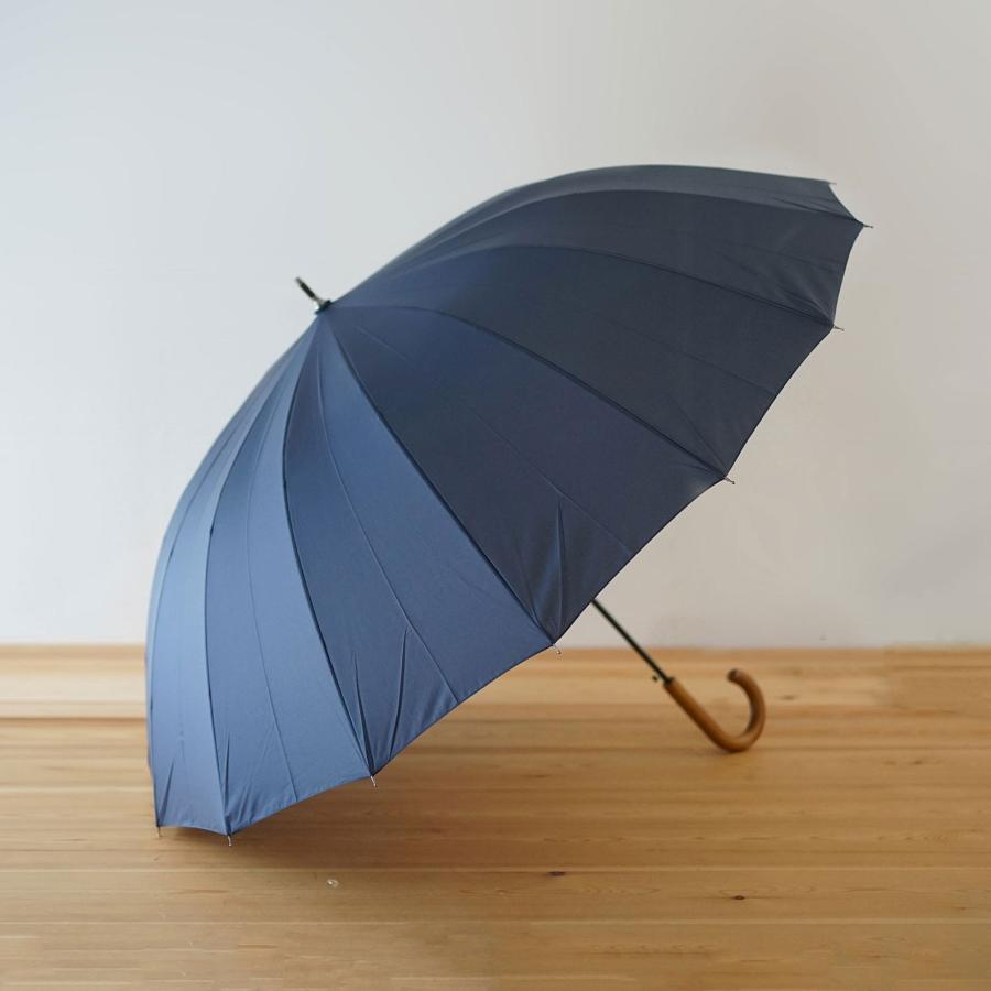 丈夫で大きい16本骨のワンタッチメンズ傘 70cm – 傘専門店 小宮商店