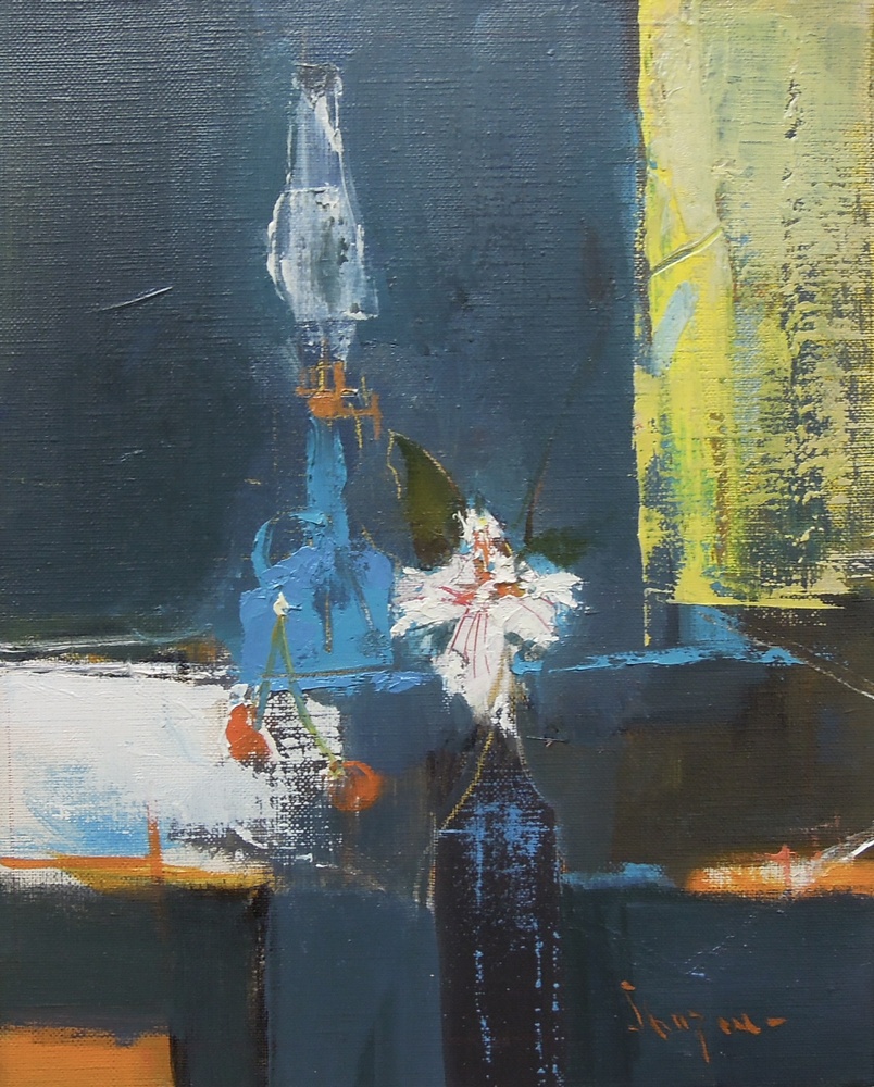 島田章三 『静物』 [古美術こもれび] 骨董,掛軸,絵画の買取と販売,名古屋