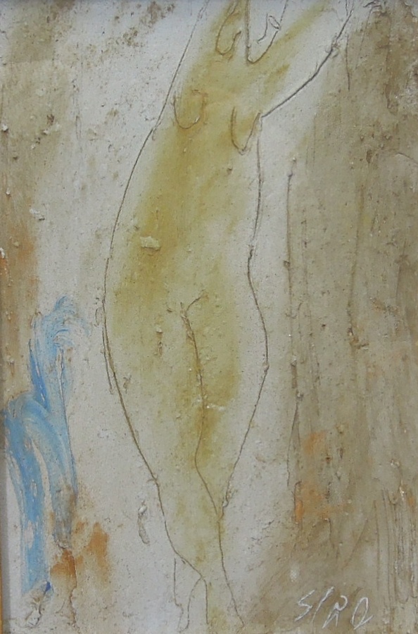 辻村史朗 『裸婦』 [古美術こもれび] 骨董,掛軸,絵画の買取と販売,名古屋