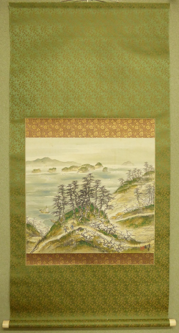 稲垣錦荘 『四季四幅対』 [古美術こもれび] 骨董,掛軸,絵画の買取と