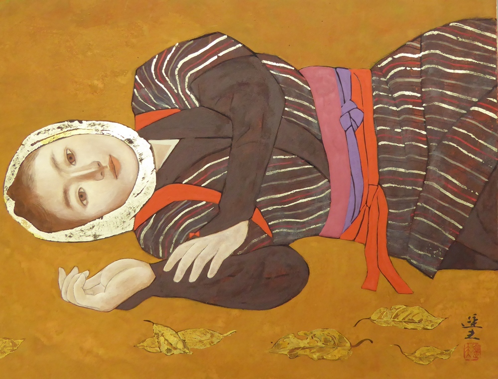 大森運夫 『小春月』 [古美術こもれび] 骨董,掛軸,絵画の買取と販売,名古屋