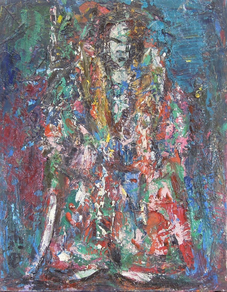 森田茂 『黒川能』 [古美術こもれび] 骨董,掛軸,絵画の買取と販売,名古屋