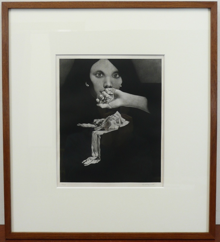 斉藤カオル 『風』 版画の販売 [古美術こもれび]