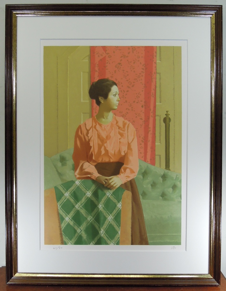 中村清治 『立姿の婦人像』 [古美術こもれび] 絵画,古美術,骨董の買取