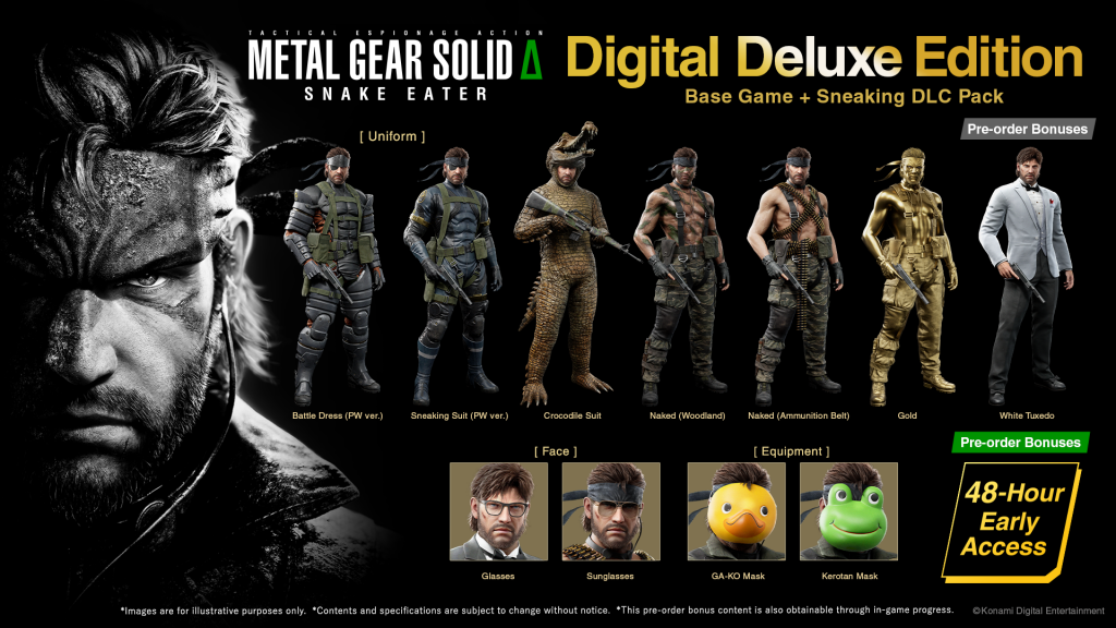 METAL GEAR SOLID Δ: SNAKE EATER Releases Aug. 28, EMEA Pre-orders