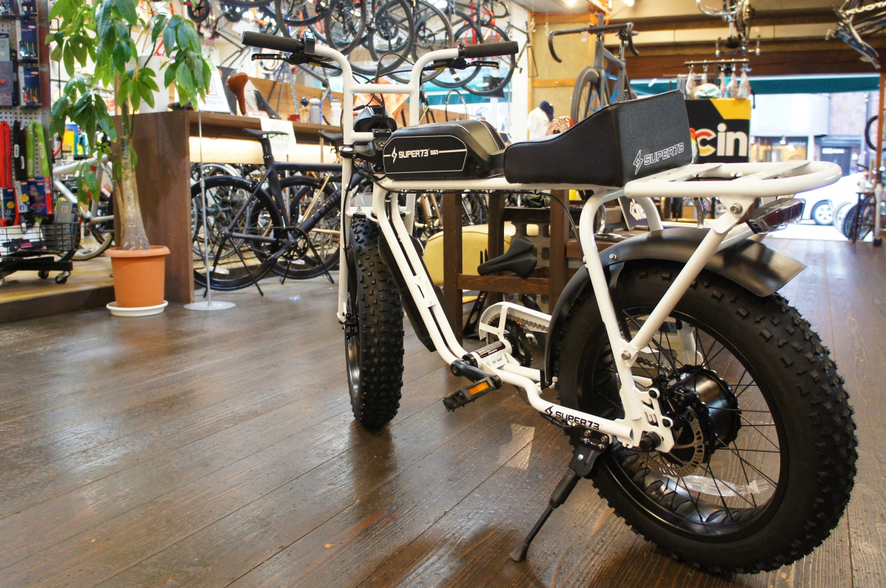 SUPER73【SG1】ブラックは完売!! ホワイトならご準備可能です