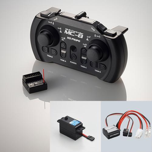 MC-8 2.4GHz MX-F EPセットB（PDS-2503+VFS-FR2） - KOPROPO -