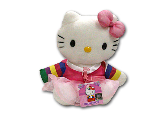 韓国限定ハローキティ 韓服セットンぬいぐるみNEW Mサイズ（キティ