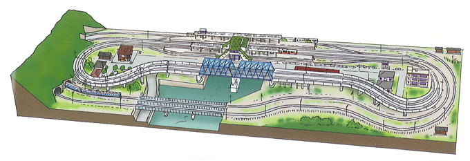 KATO鉄道模型ホームページ | ユニトラック レイアウトプラン特集