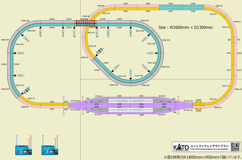 KATO鉄道模型ホームページ | ユニトラック レイアウトプラン特集