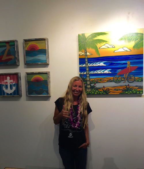 ハワイ好き、サーフィン好き必見☆ヘザーブラウンの作品ならGreenRoom