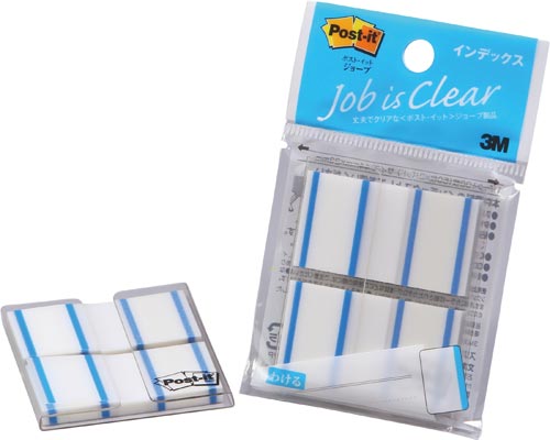 スリーエム ジャパン ポストイット インデックス 44×23mm 青