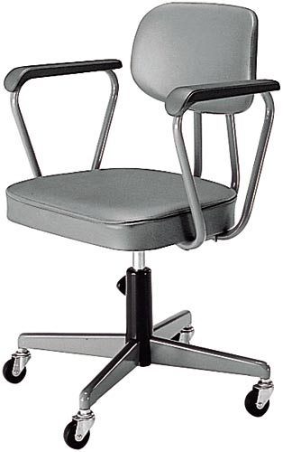 コクヨ 事務用回転椅子 10シリーズ オフィスチェア レザータイプ 肘