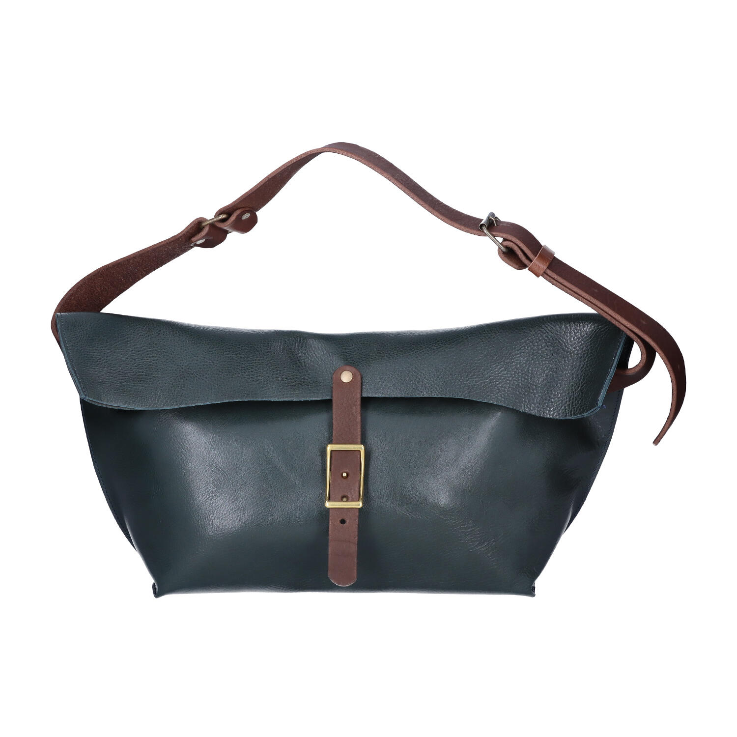 オイルレザー ヌメ革 メッセンジャーバッグ M | 合同会社 エイチ