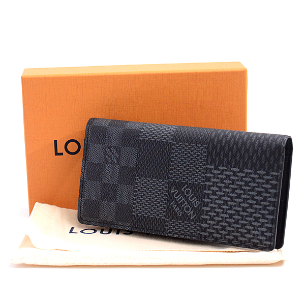 ルイヴィトン Louis Vuitton ダミエグラフィット3D ポルトフォイユ